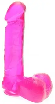 Фаллоимитаторы гелевые розовый