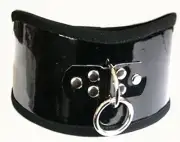 Широкий ошейник с кольцом photo 1