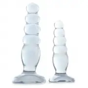 Анальные пробки прозрачные