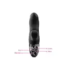 Вибратор-кролик с электростимуляцией Mystim Hop Hop Bob Black Edition photo 7