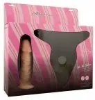 Страпон HI HO SILVER SILICONE STRAP-ON DILDO photo 2