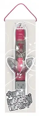 Вибратор компьютерный TOY JOY FUNKY BUTTERFLY PINK photo 4
