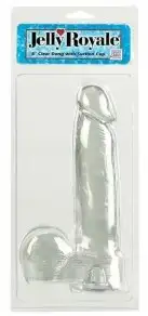 Фаллоимитатор JELLY ROYALE 8 CLEAR photo 7