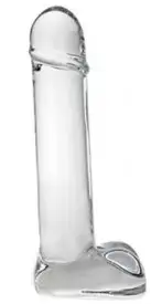 Фаллоимитатор стекло STRAIGHT SHOOTER GLASS DILDO photo 1