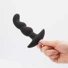 Водонепроницаемый силиконовый анальный вибратор  photo 1