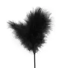 Щекоталка черная Art of Sex - Feather Paddle, перо молодого индюка photo 2
