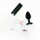 Силиконовая анальная пробка S размера - 7,5смХ2,7см photo 2