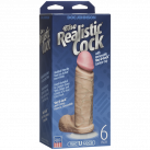 Фаллоимитатор Doc Johnson The Realistic Cock 6 inch White - PVC photo 3
