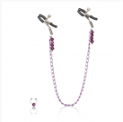 CalExotics Purple Chain Nipple Clamps зажимы для сосков photo 2